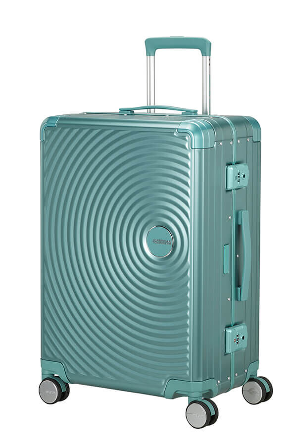 American Tourister Soundbox Alu Spinner TSA 68cm  Dusty Turquoise American Tourister Soundbox Alu Spinner TSA 68cm  Dusty Turquoise