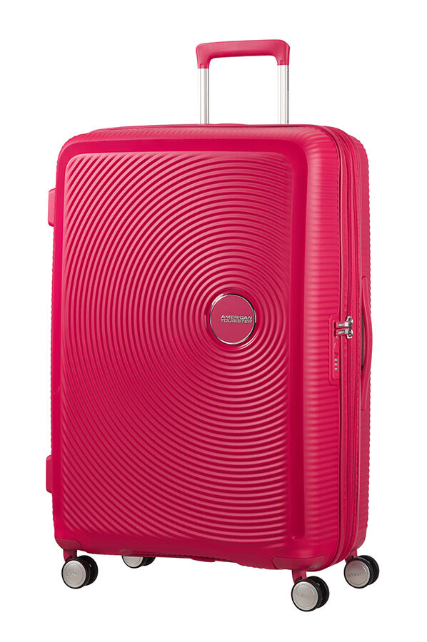 American Tourister Soundbox Spinner erweiterbar 77cm Lightning Pink