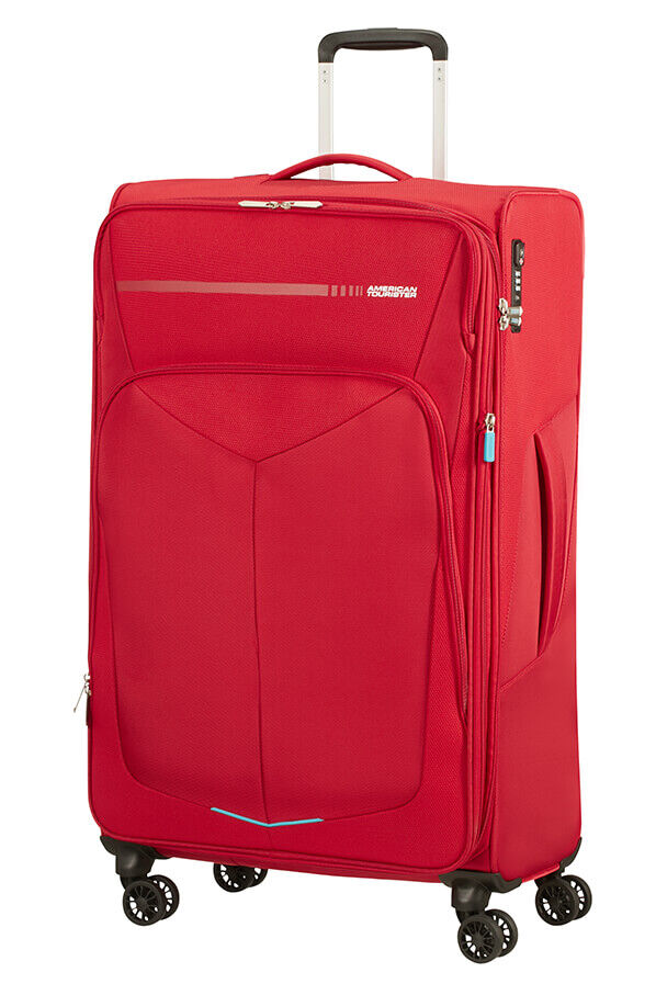 American Tourister Summerfunk Spinner Exp TSA 79cm  Rot