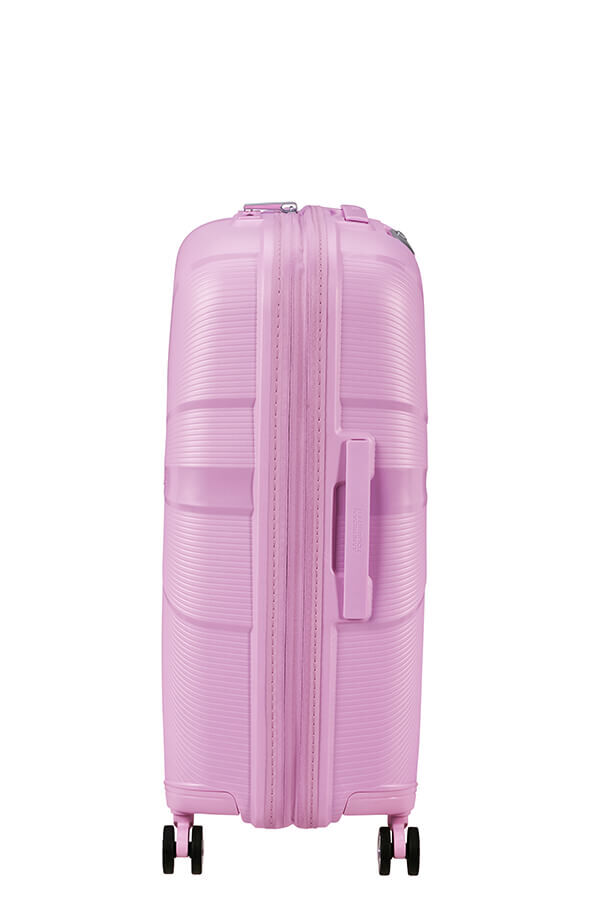 American Tourister StarVibe Spinner Expandable TSA 67cm  Metallic Pastel Lavender American Tourister StarVibe Spinner Expandable TSA 67cm  Metallic Pastel Lavender