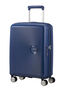 American Tourister Soundbox Spinner Expandable 55cm Midnight Navy American Tourister Soundbox Spinner Expandable 55cm Midnight Navy