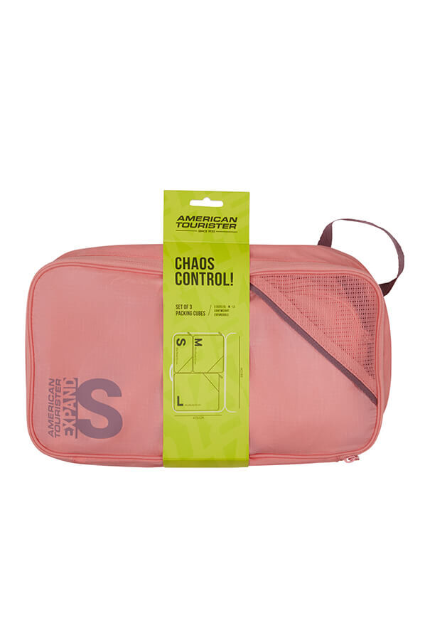 Packing Cubes 3er Set Packw&uuml;rfel | American Tourister American Tourist. Ta Packing Cubes S/M/L  Pink/Mauve