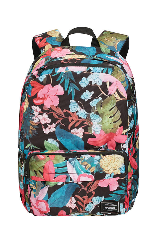 American Tourister Urban Groove UG Lifestyle Backpack 1  Black Floral American Tourister Urban Groove UG Lifestyle Backpack 1  Black Floral