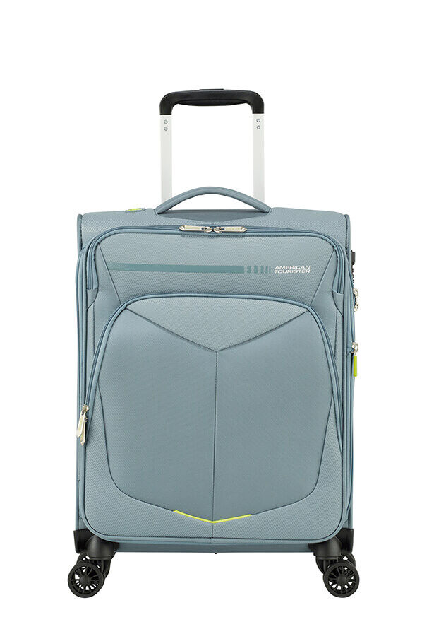 American Tourister Summerfunk Spinner Exp TSA 55cm  Metal Grey