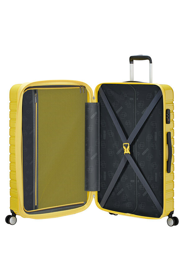 American Tourister Flashline Pop Spinner Exp TSA 78cm  Lemon Yellow