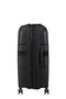 American Tourister Starvibe Spinner Expandable TSA 67cm Black American Tourister Starvibe Spinner Expandable TSA 67cm Black