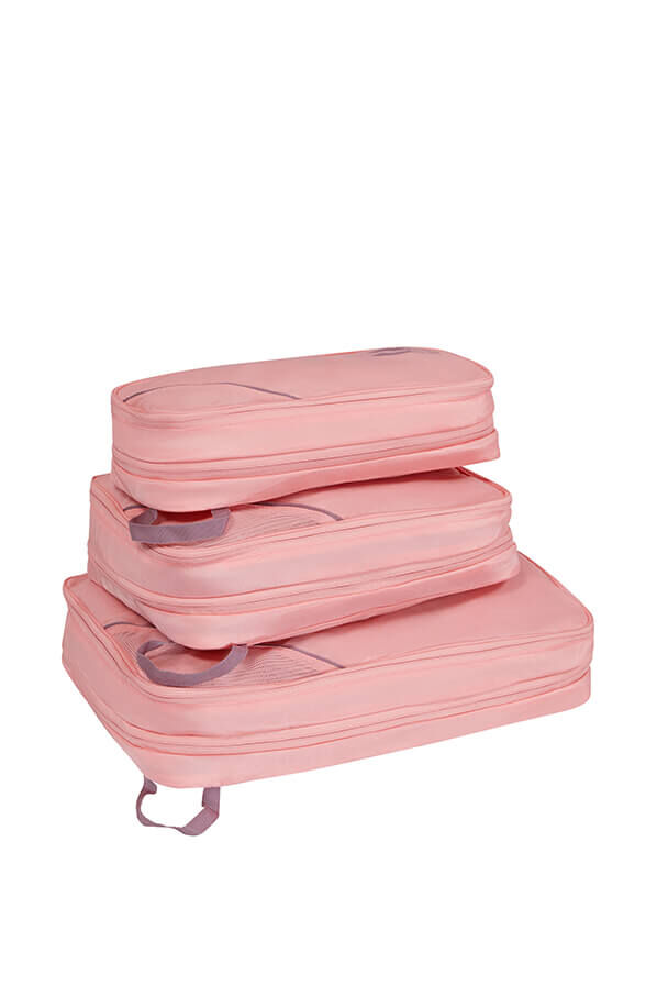 Packing Cubes 3er Set Packw&uuml;rfel | American Tourister American Tourist. Ta Packing Cubes S/M/L  Pink/Mauve