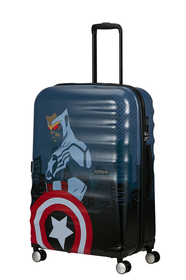 American Tourister Disney Wavebreaker Spinner TSA MARVEL Fl 77cm  Captain America City American Tourister Disney Wavebreaker Spinner TSA MARVEL Fl 77cm  Captain America City