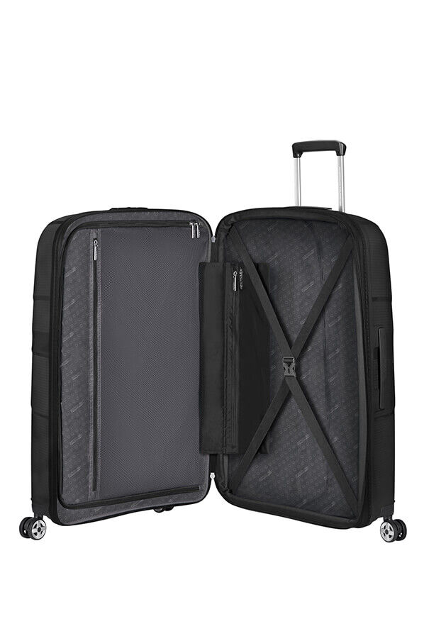 American Tourister Starvibe Spinner Expandable 77cm Schwarz American Tourister Starvibe Spinner Expandable 77cm Schwarz