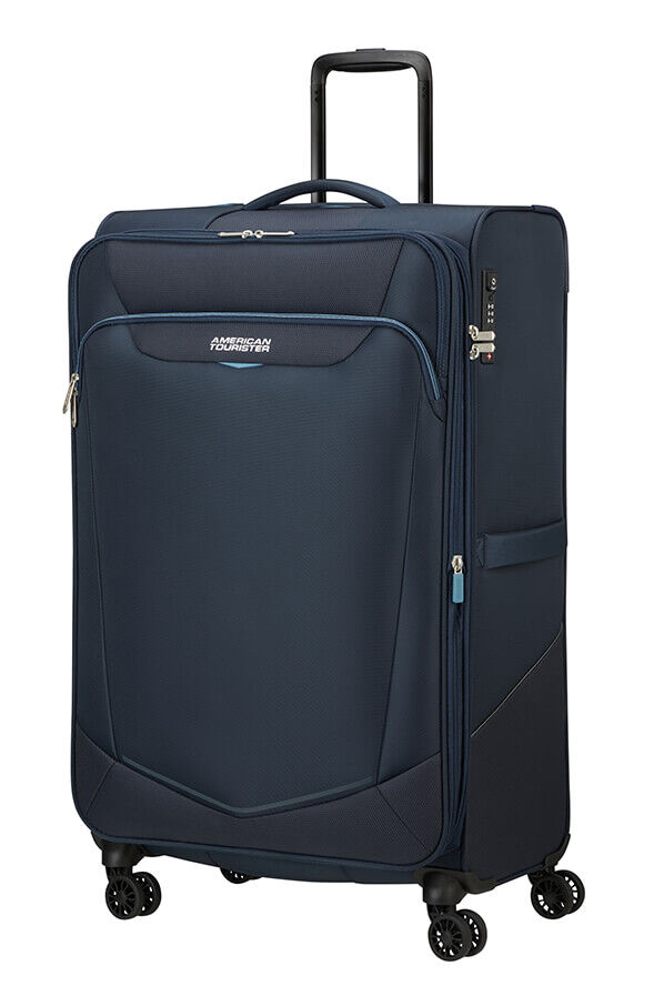 American Tourister SummerRide Spinner L EXP TSA 80cm Navy