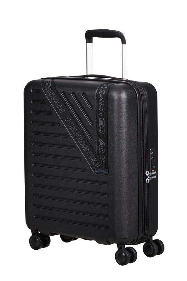 Dynabelt Handgep&auml;ck | American Tourister Dynabelt Spinner EXP TSA 55cm  Volcano Black