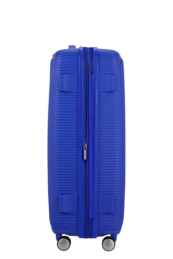 American Tourister SoundBox Spinner Expandable 77cm  Cobalt Blue American Tourister SoundBox Spinner Expandable 77cm  Cobalt Blue