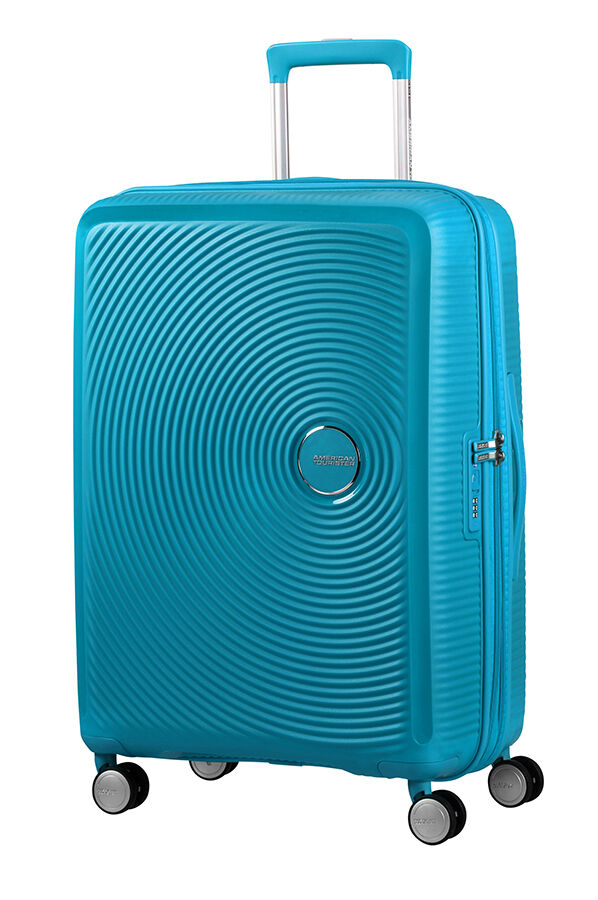 SoundBox Check-in Gr&ouml;&szlig;e M | American Tourister Soundbox Spinner erweiterbar 67cm Summer Blue