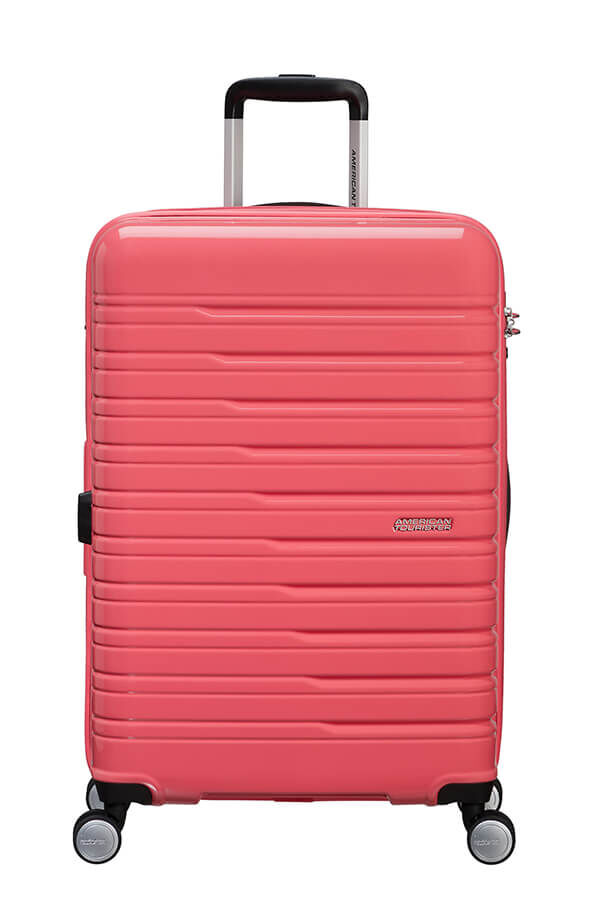 Flashline Pop Check-in Gr&ouml;&szlig;e M | American Tourister Flashline Pop Spinner Exp TSA 67cm  Coral Pink