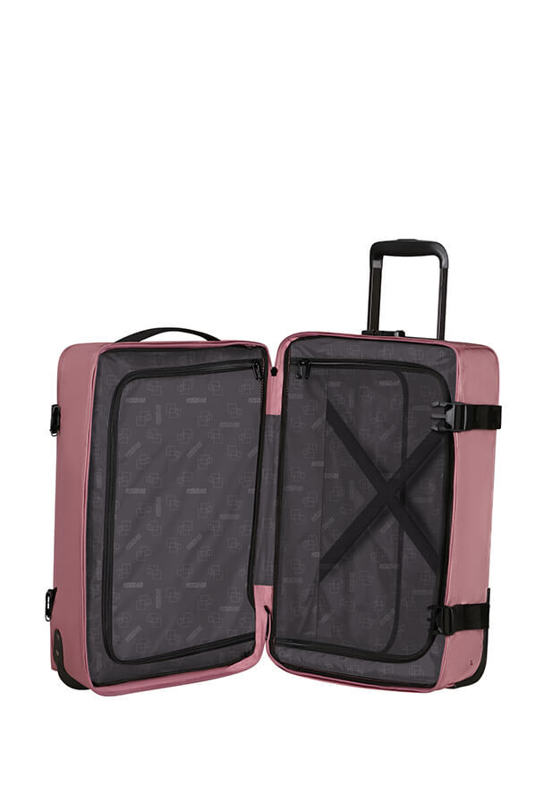 American Tourister Urban Track Duffle with Wheels S  Lilas Pink American Tourister Urban Track Duffle with Wheels S  Lilas Pink