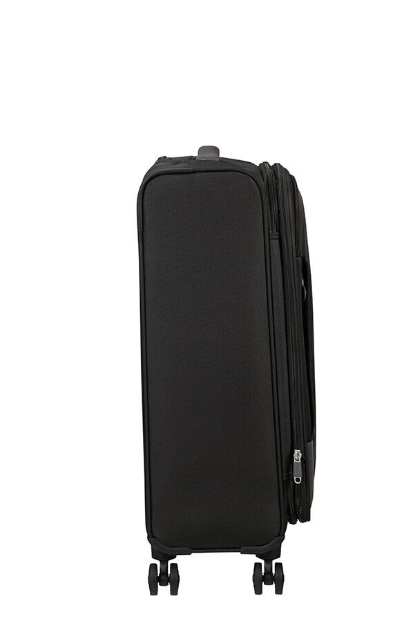 American Tourister Pulsonic Spinner Expandable 68cm  Asphalt Black