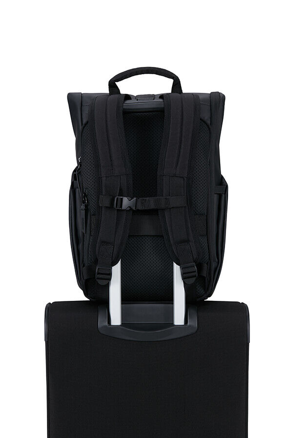 Urban Tide Backpack 14'' rolltop 14" | American Tourister Urban Tide Rolltop Laptop Backpack 14'  Black