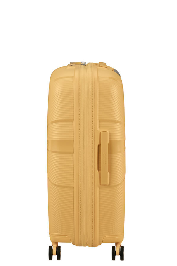 American Tourister StarVibe Spinner Expandable TSA 67cm  Metallic Banana American Tourister StarVibe Spinner Expandable TSA 67cm  Metallic Banana