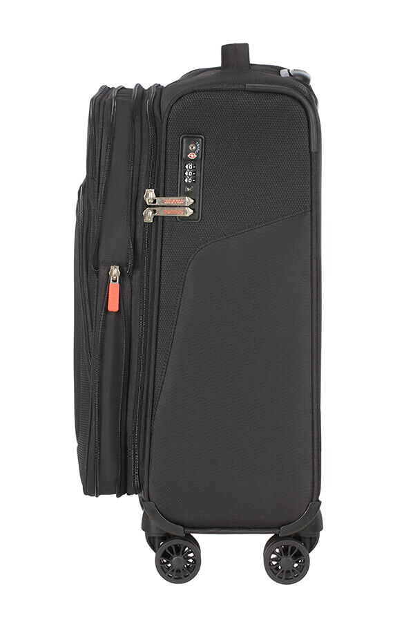 American Tourister Summerfunk Spinner Exp TSA 55cm  Schwarz