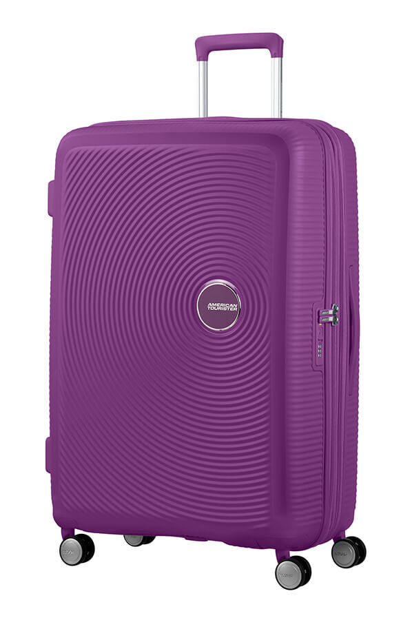 American Tourister Soundbox Spinner Expandable 77cm  Purple Orchid