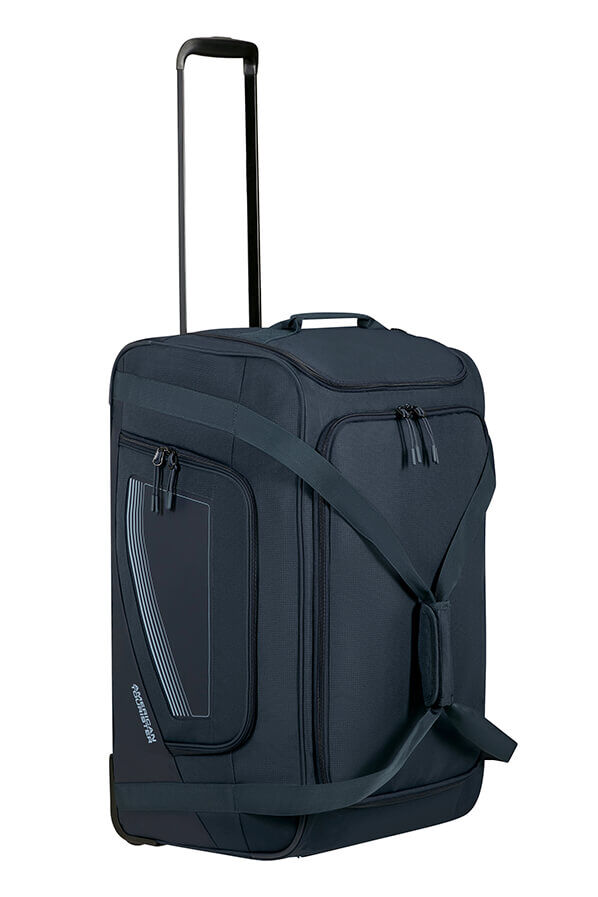 American Tourister City Racer Duffle with Wheels M  Navy