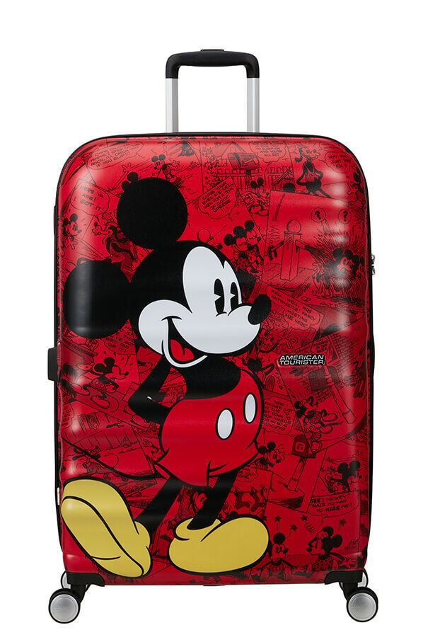 American Tourister Disney Wavebreaker Spinner TSA Disney Fl 77cm  Mickey Comics Red American Tourister Disney Wavebreaker Spinner TSA Disney Fl 77cm  Mickey Comics Red