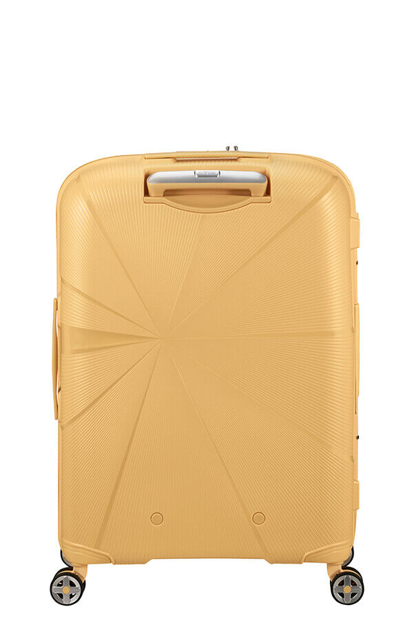 American Tourister StarVibe Spinner Expandable TSA 67cm  Metallic Banana American Tourister StarVibe Spinner Expandable TSA 67cm  Metallic Banana
