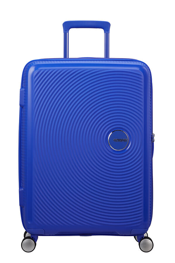 American Tourister SoundBox Spinner Expandable 67cm  Cobalt Blue American Tourister SoundBox Spinner Expandable 67cm  Cobalt Blue