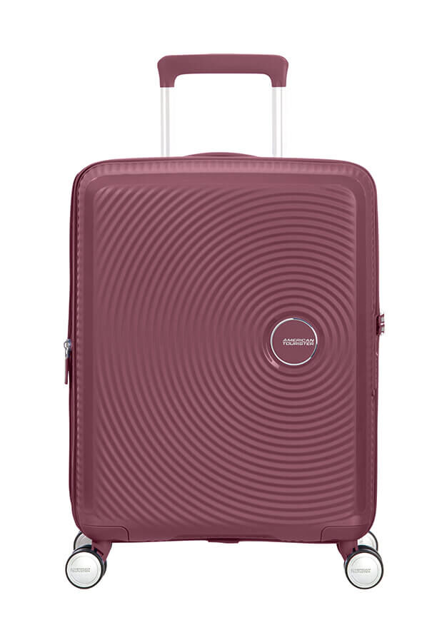 American Tourister Soundbox Spinner TSA Expandable 55cm  Dark Burgundy
