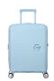 American Tourister SoundBox Spinner TSA Expandable 55cm  Pastel Blue American Tourister SoundBox Spinner TSA Expandable 55cm  Pastel Blue