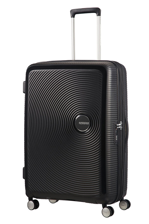American Tourister Soundbox Spinner Expandable 77cm Bass Black American Tourister Soundbox Spinner Expandable 77cm Bass Black