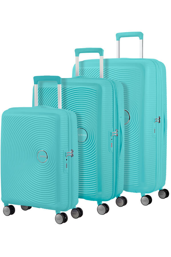 American Tourister Soundbox 3 PC Set A Poolside Blue American Tourister Soundbox 3 PC Set A Poolside Blue