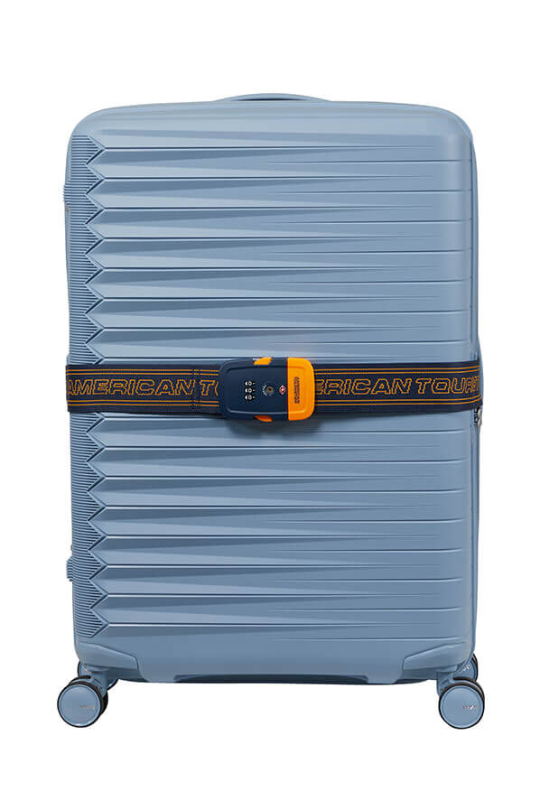 American Tourister American Tourist. Ta Luggage Belt TSA  Navy/Orange