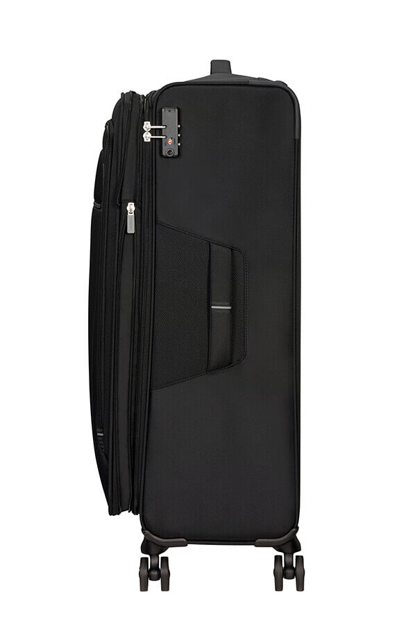 American Tourister Crosstrack Spinner Expandable 79cm  Black/Grey