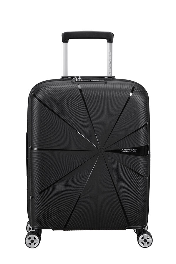 American Tourister Starvibe Spinner Expandable TSA 55cm Black