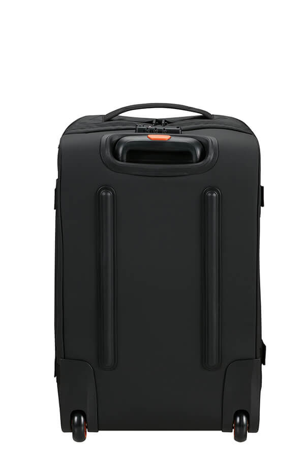 American Tourister Urban Track Duffle with Wheels Lmtd S  Black/Orange