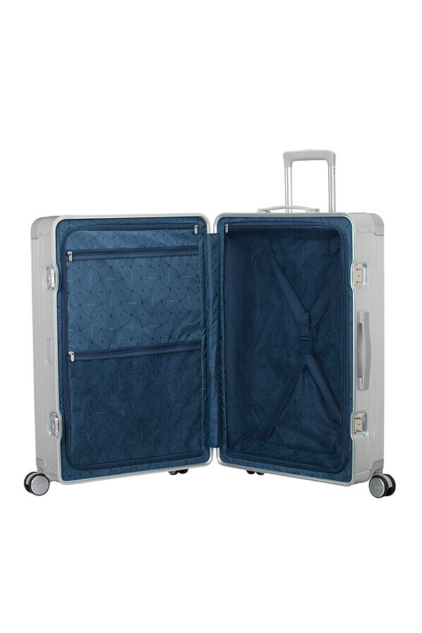 American Tourister Soundbox Alu Spinner TSA 77cm  Silver American Tourister Soundbox Alu Spinner TSA 77cm  Silver