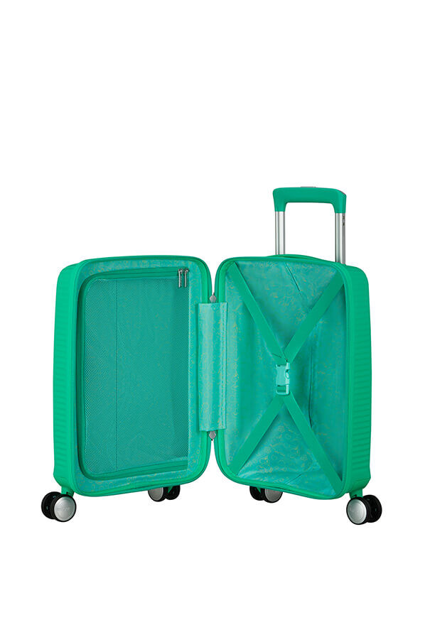 American Tourister Soundbox Mini Spinner 47cm  Bright Green American Tourister Soundbox Mini Spinner 47cm  Bright Green