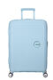 American Tourister SoundBox Spinner TSA Expandable 67cm  Pastel Blue American Tourister SoundBox Spinner TSA Expandable 67cm  Pastel Blue