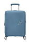 American Tourister Soundbox Spinner Expandable 55cm  Stone Blue American Tourister Soundbox Spinner Expandable 55cm  Stone Blue