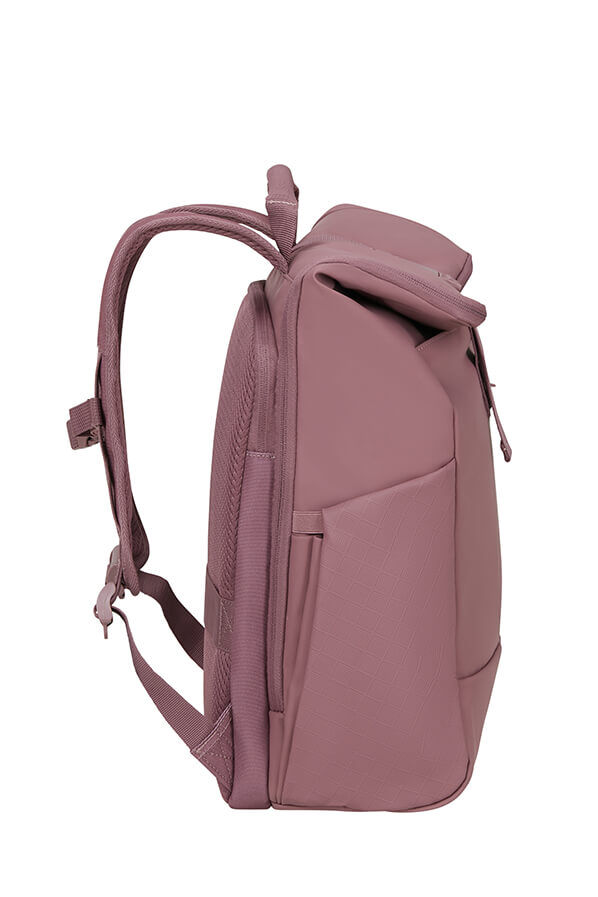 Urban Tide Rucksack 14'' rolltop 14" | American Tourister Urban Tide Rolltop Laptop Backpack 14'  Galactic Mauve