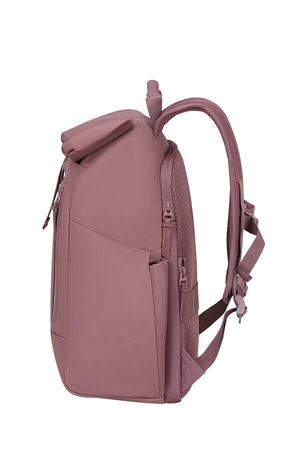 Urban Tide Rucksack 14'' rolltop 14" | American Tourister Urban Tide Rolltop Laptop Backpack 14'  Galactic Mauve