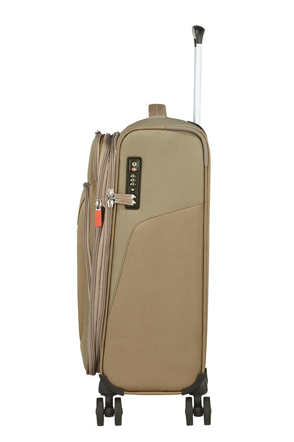 American Tourister Summerfunk Spinner Exp TSA 55cm  Beige