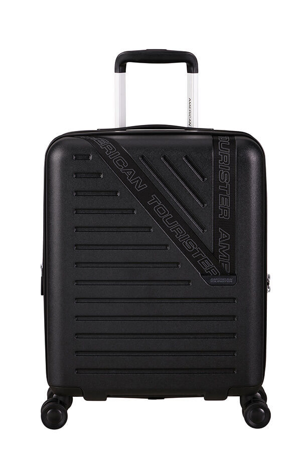 Dynabelt Handgep&auml;ck | American Tourister Dynabelt Spinner EXP TSA 55cm  Volcano Black