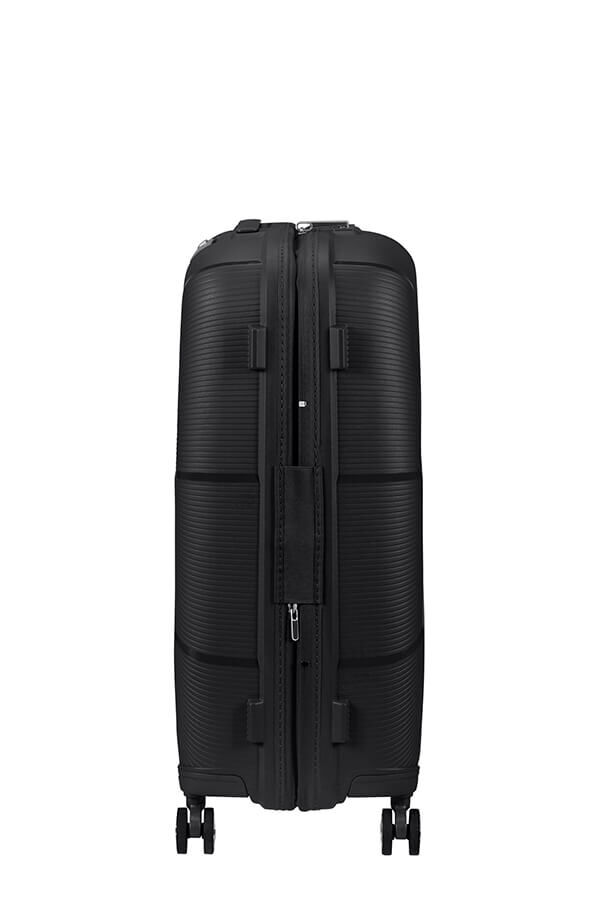 American Tourister Starvibe Spinner Expandable TSA 67cm Black American Tourister Starvibe Spinner Expandable TSA 67cm Black