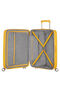 American Tourister Soundbox Spinner 77  Golden Yellow American Tourister Soundbox Spinner 77  Golden Yellow