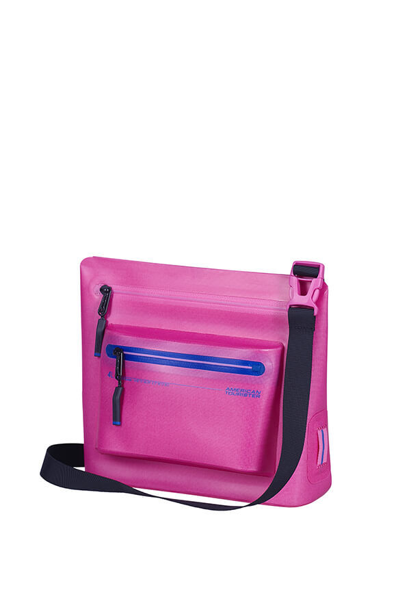 Colourdry Shoulder bag M | American Tourister Colourdry Shoulder Bag M  Electric Fuchsia