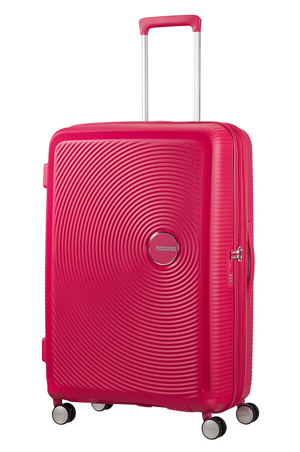 American Tourister Soundbox Spinner erweiterbar 77cm Lightning Pink