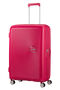 American Tourister Soundbox Spinner erweiterbar 77cm Lightning Pink