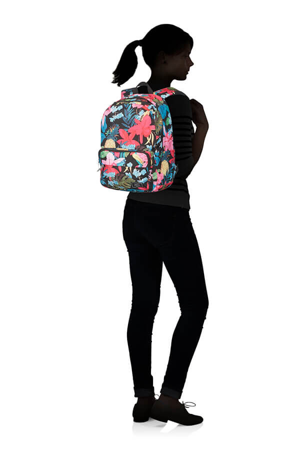 American Tourister Urban Groove UG Lifestyle Backpack 1  Black Floral American Tourister Urban Groove UG Lifestyle Backpack 1  Black Floral